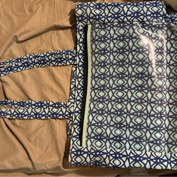 Luci Bags, original display tote, calypso pattern, used. - Picture 2 of 4